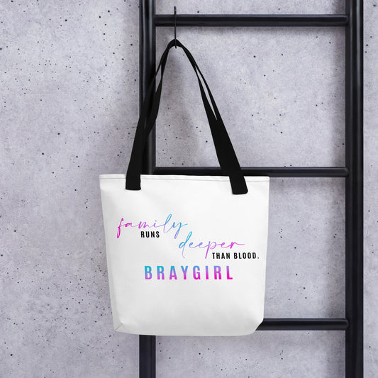 Brayshaw Family Runs Deeper Tote bag