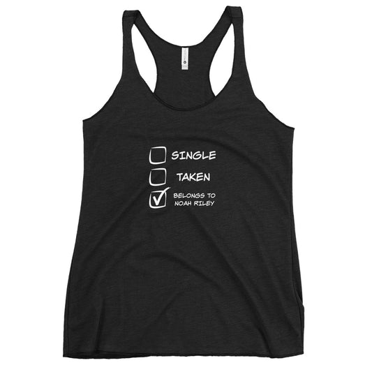 Belongs to Noah Riley Woman's Racerback Tank