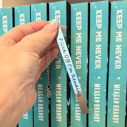 F Off I'm Reading Bookmark