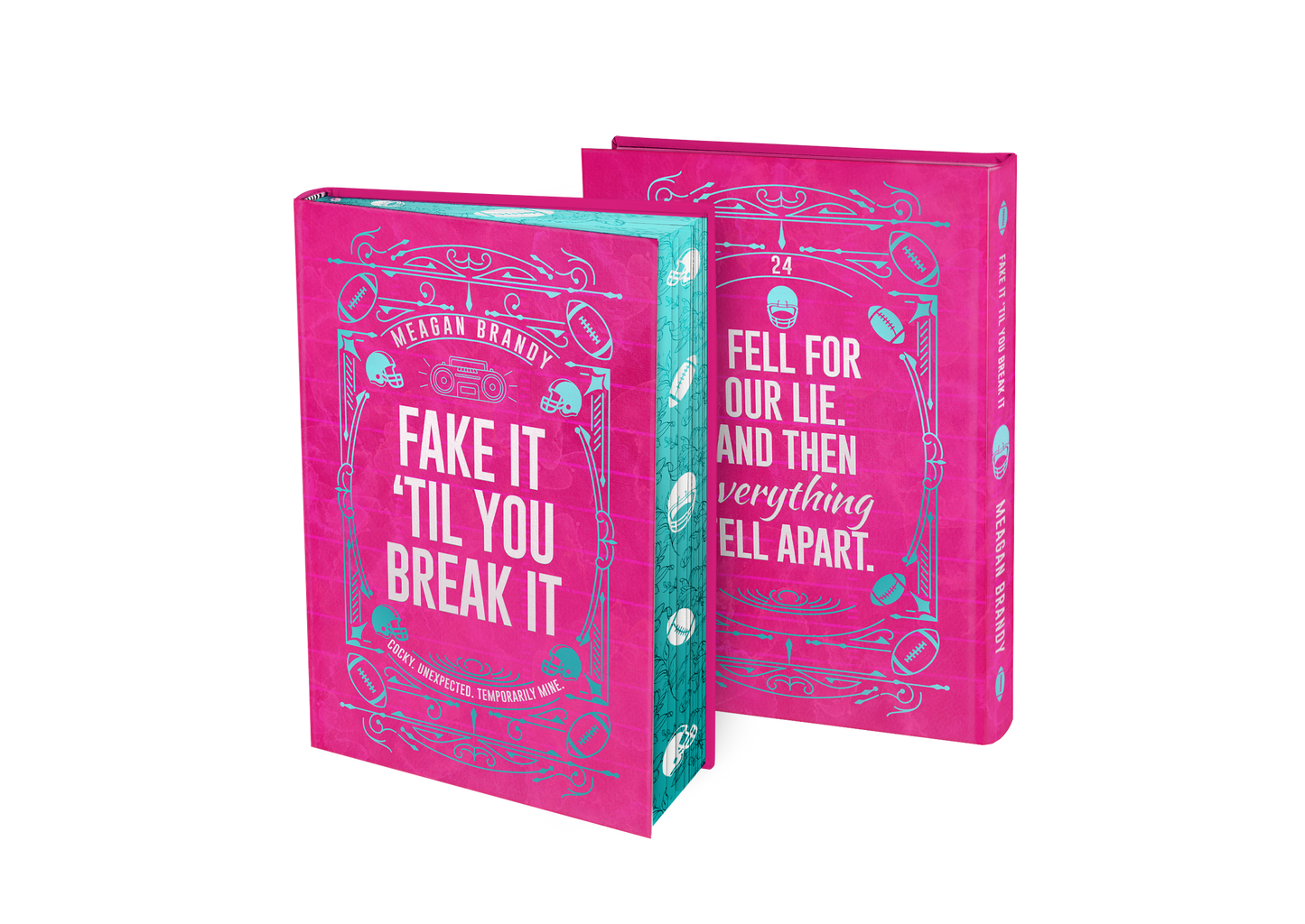Fake It Til You Break It SE Hardcover w/ Sprayed Edges- Wanderlust Event