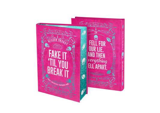 Fake It Til You Break It SE Hardcover w/ Sprayed Edges- Wanderlust Event