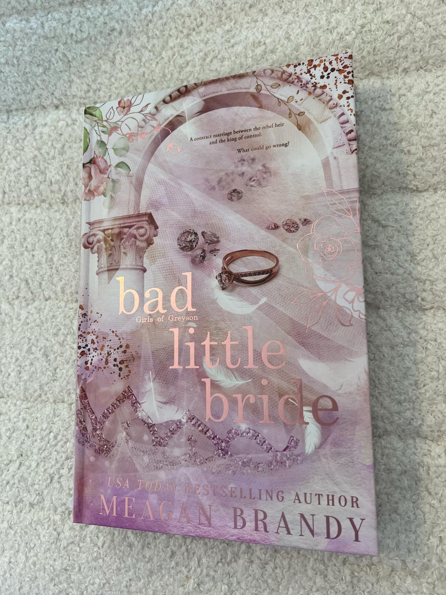 Bad Little Bride Foil Hardcover Alt